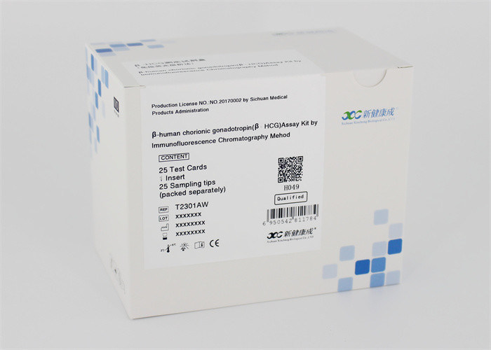serumpoct Beta Hcg Test Kit Test Punt van het Hormoonopsporing van het Zorggeslacht