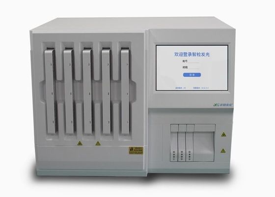 5-kanaal Volledige Geautomatiseerde POCT-Immunoassay Kwantitatieve Analysatorfluorescentie